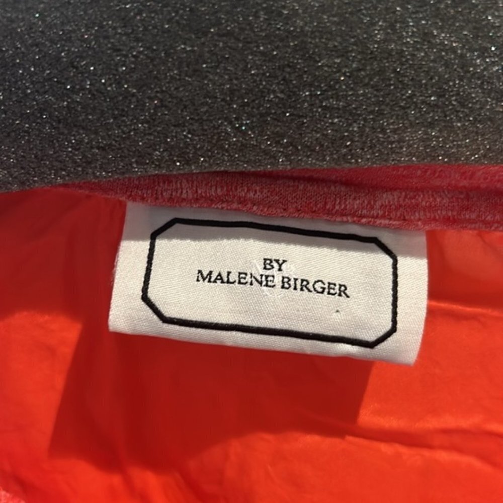 BY MALENE BIRGER cotton and silk pull over top small - Picture 3 of 6